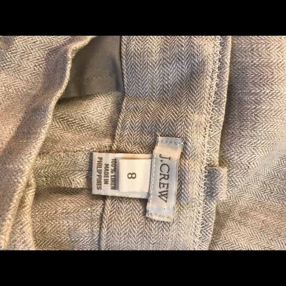 J. Crew Cafe Trouser in Linen - Picture 4 of 6